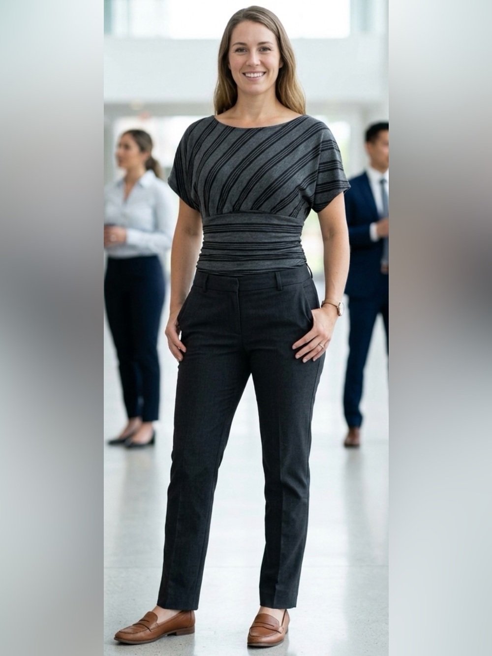 HeartSoul Charcoal Gray Top Y2K | VTG Aesthetic